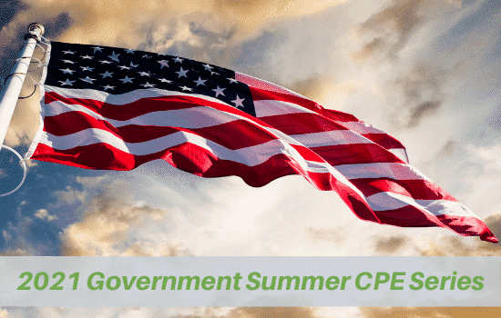 2021 Government Summer CPE Series