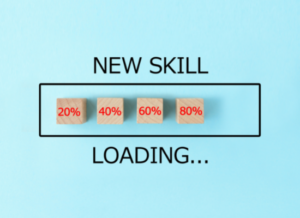 New Skills loading graphic