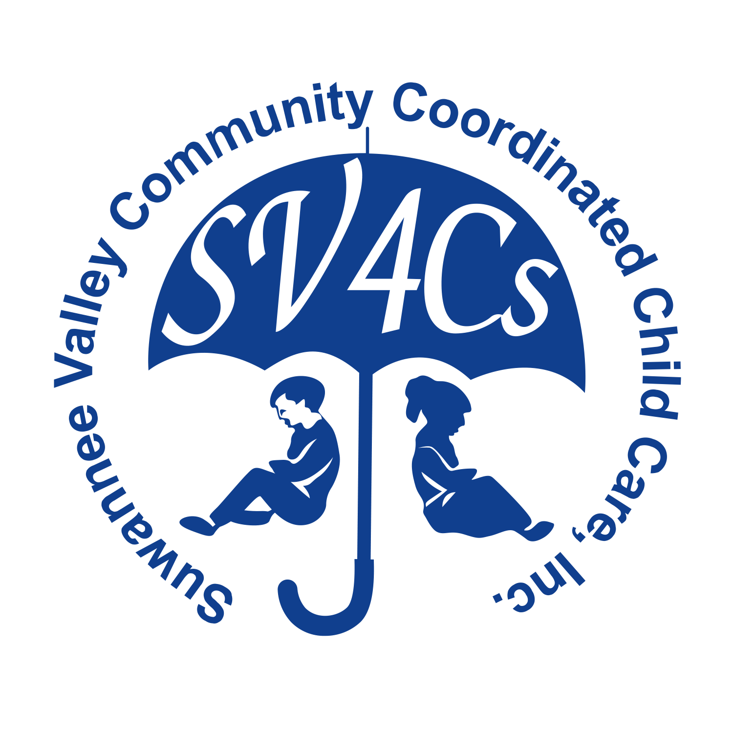 Suwannee Valley Community Coordinated Child Care logo in circular form.