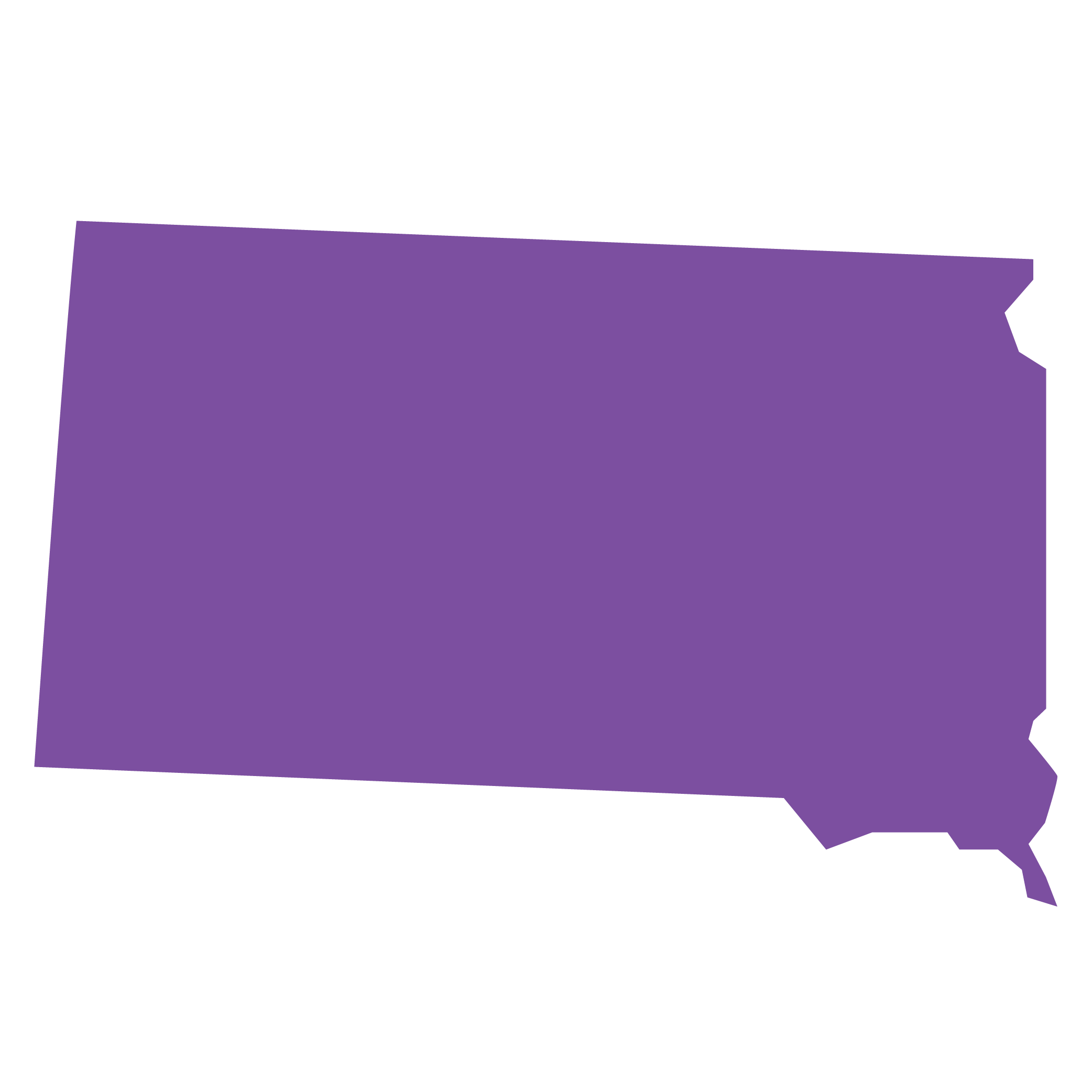 State-Outline_South Dakota State outline of South Dakota