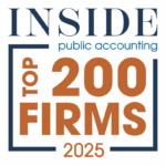 The INSIDE Public Accounting (IPA) top 200 public accounting firms logo.
