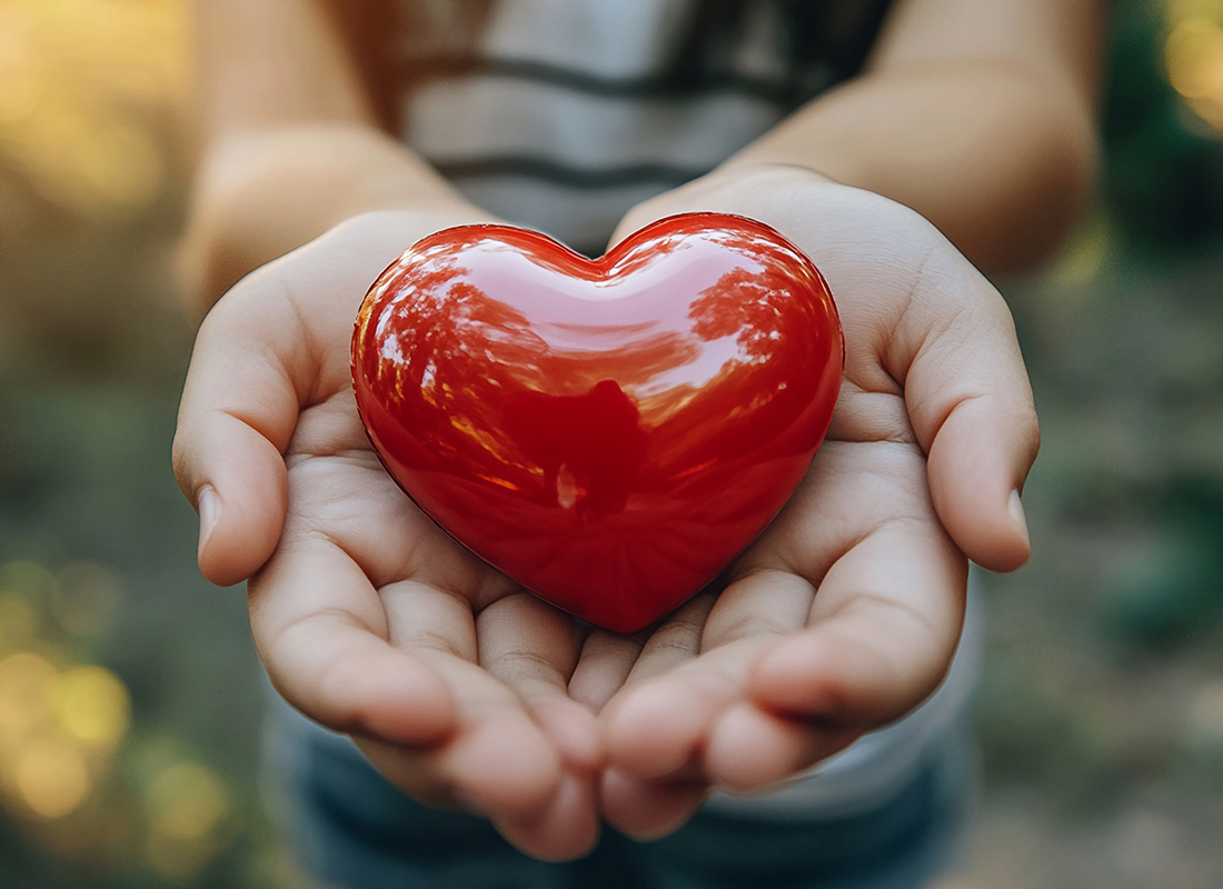 Hands and heart