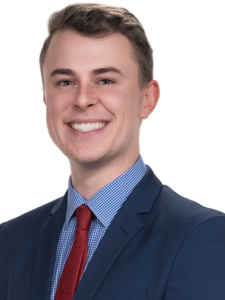 Profile photo of Erik Wiebke in a suit and tie