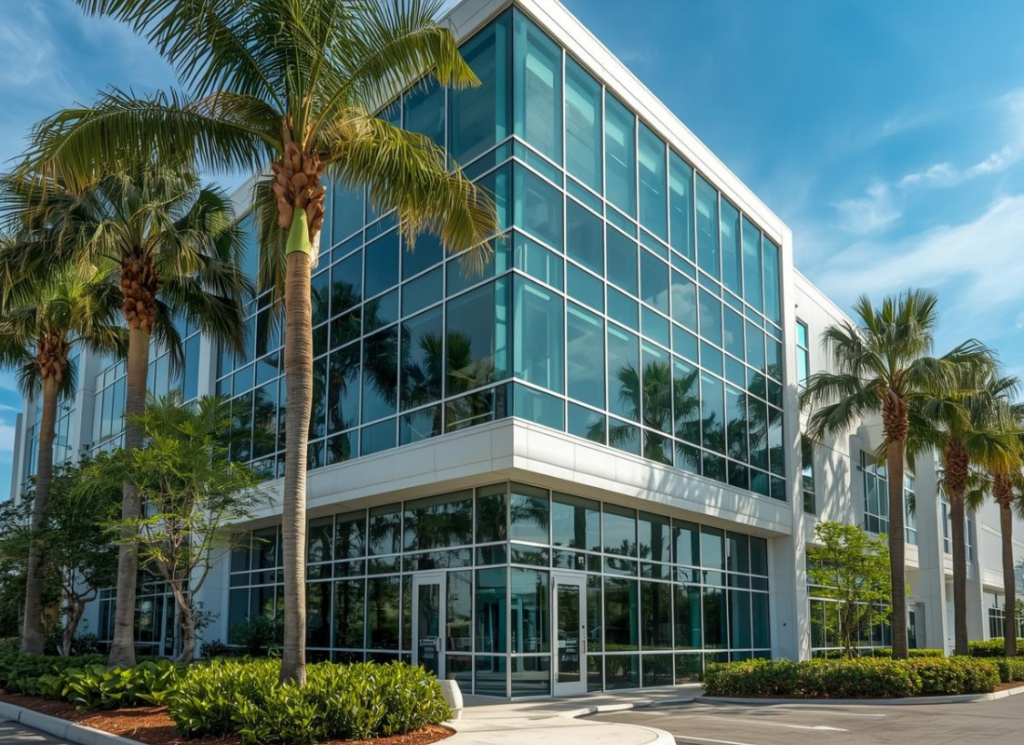 Miami-Dade office market outperforms national trends with 3.2 million square feet leased in 2025.