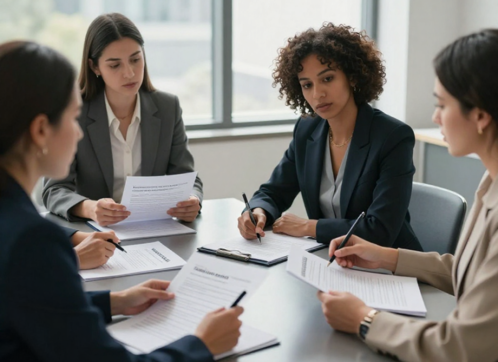 A nonprofit financial team reviewing federal grant compliance requirements and single audit threshold documentation.
