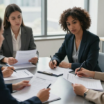 A nonprofit financial team reviewing federal grant compliance requirements and single audit threshold documentation.