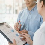 Nonprofit finance team reviewing GAAP accounting standards and financial compliance documentation