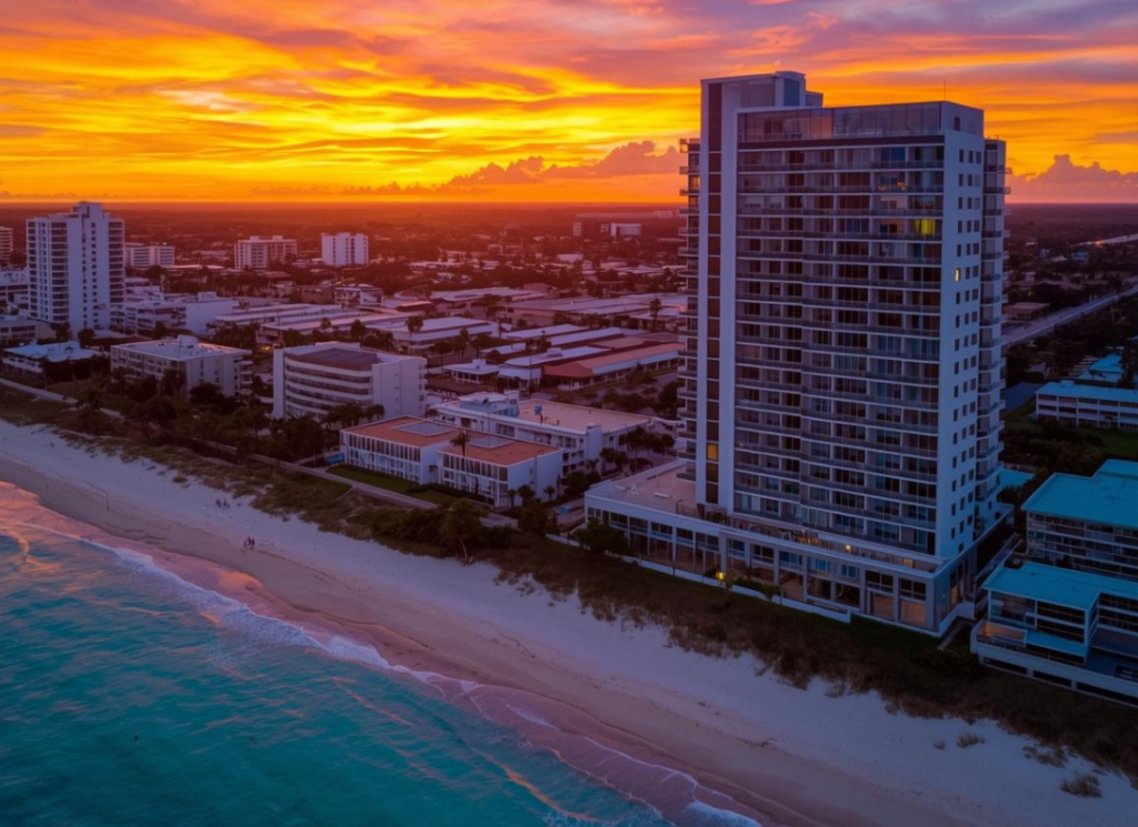 A New York investment firm is eyeing a major 387-unit apartment development near downtown Hollywood, signaling continued out-of-state interest in South Florida.