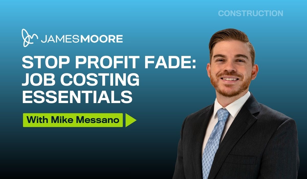 Mike Messano with course title and blue gradient background