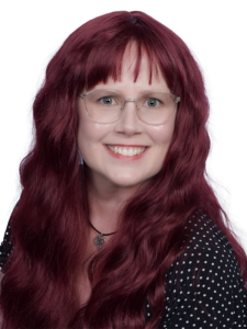 Valarie standing, no background