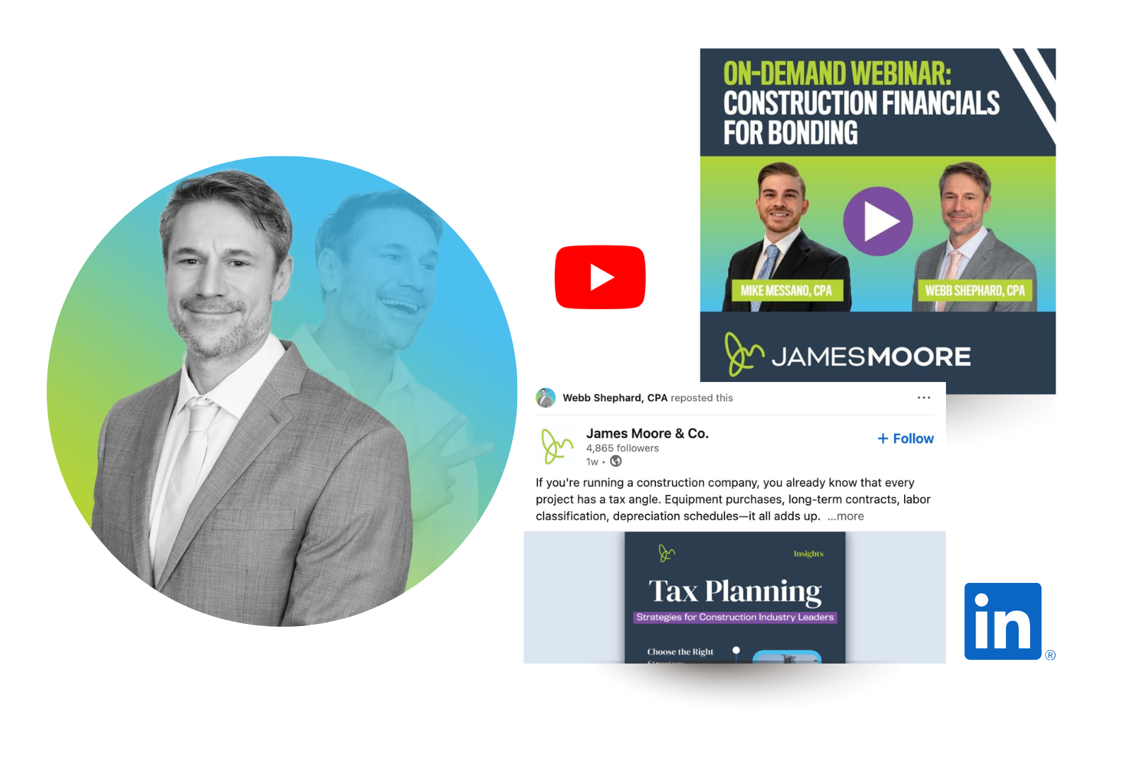 Web Shephard Social Profiles