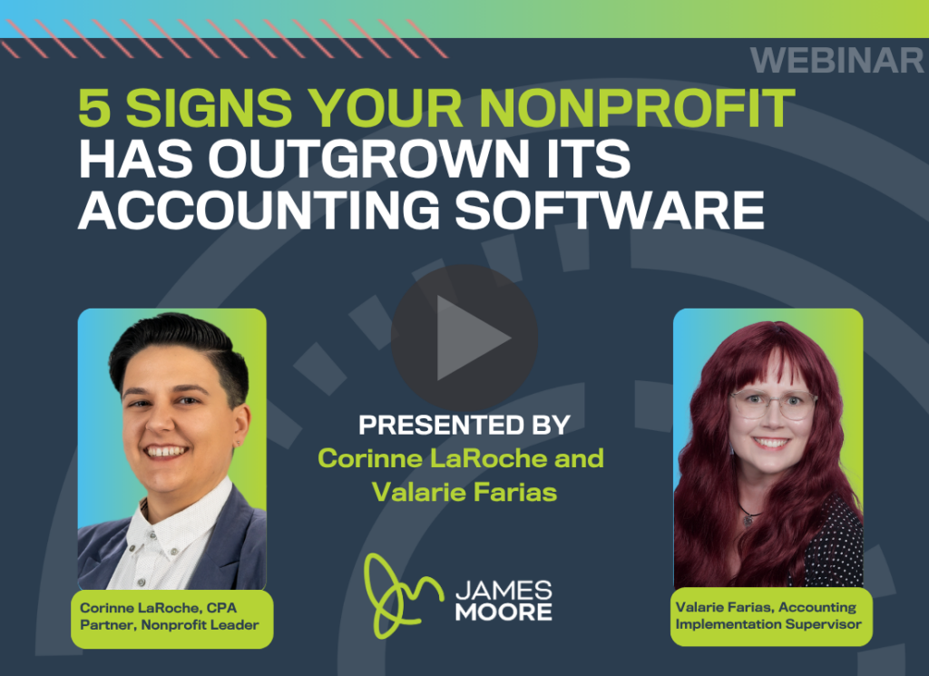 5 Signs Your Nonprofit Has Outgrown Its Accounting Software