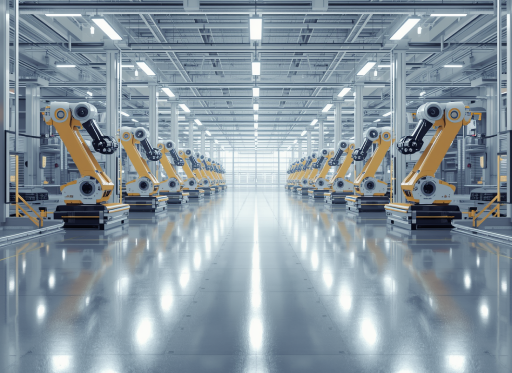 Georgia Tech unveils innovative self-driving manufacturing facility in Atlanta, showcasing autonomous production technology for future industry applications.