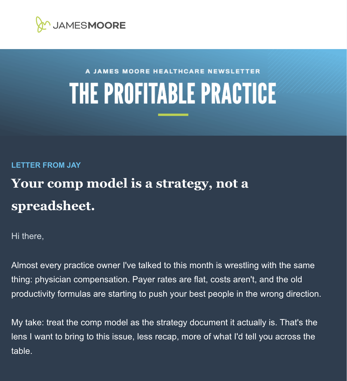 The Profitable Practice Newsletter