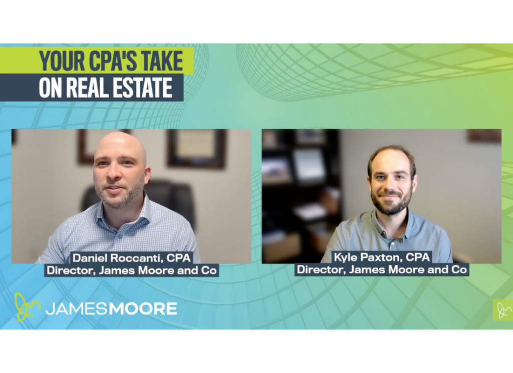 Daniel Roccanti and Kyle Paxton discuss why funding real estate deals right now requires more than a high projected return.