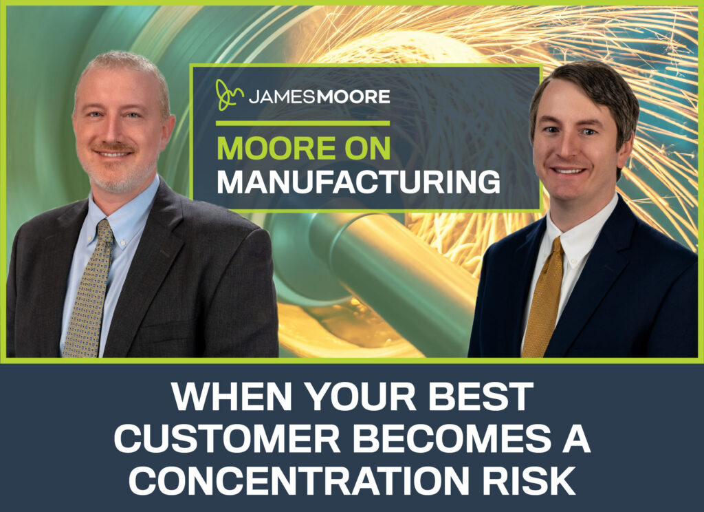 Headshots of Mike Sibley and Kevin Golden over a manufacturing themed background and the episode title in text.